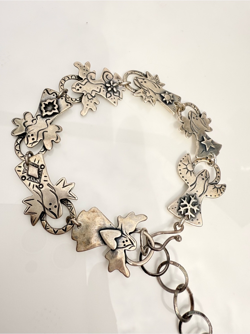 Artisan Robin’s Jewelry Carmel CA Sterling Silver Angel Bracelet!